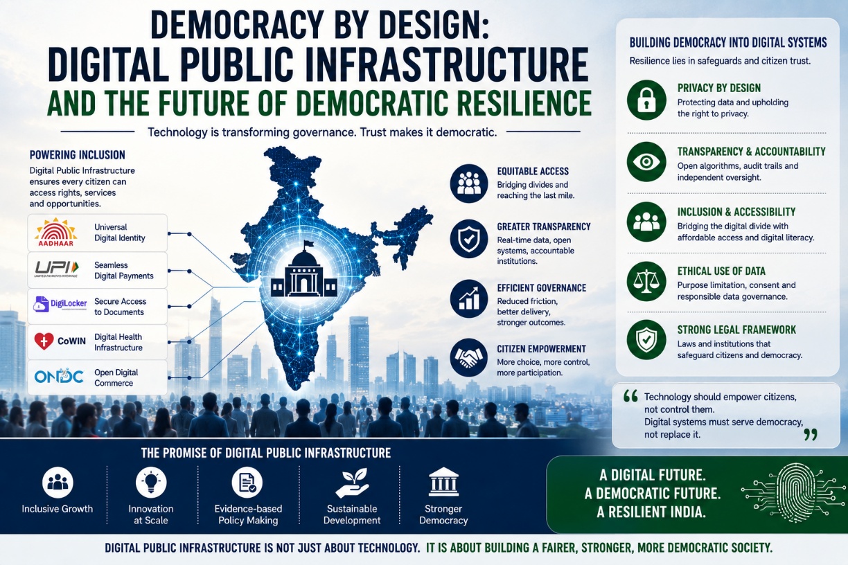 Democracy by Design: Digital Public Infrastructure and the Future of Democratic Resilience